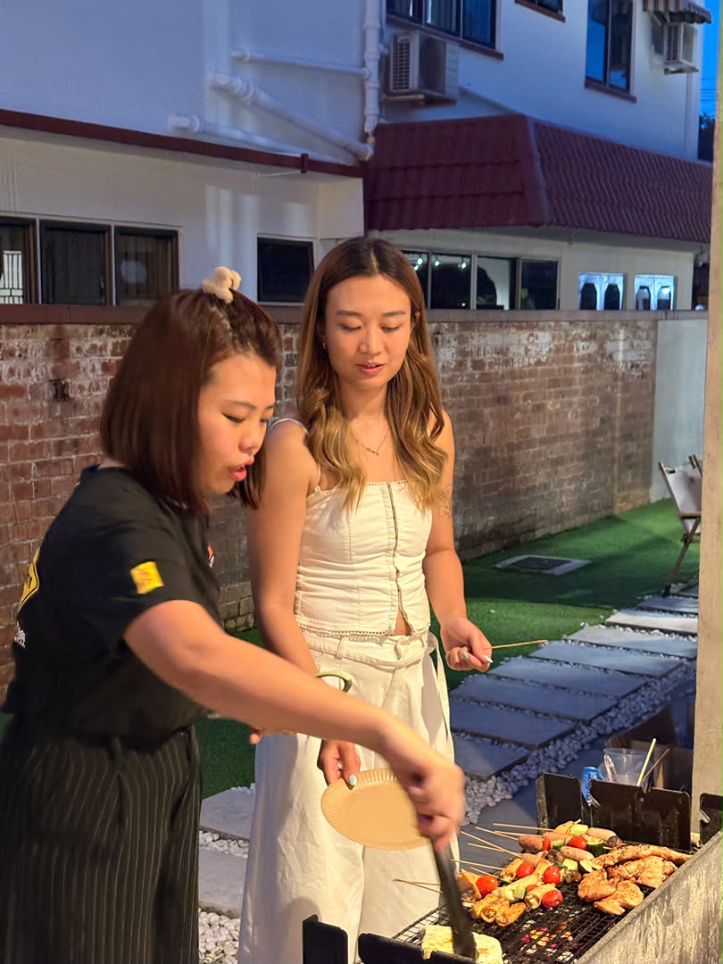 Chef Amber and chef Ying Sing